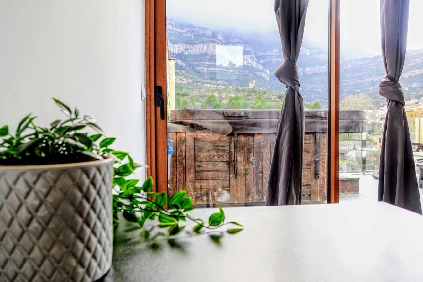Alojamiento En Montserrat- Montserrat Paradise Apartament Monistrol de Montserrat Esterno foto
